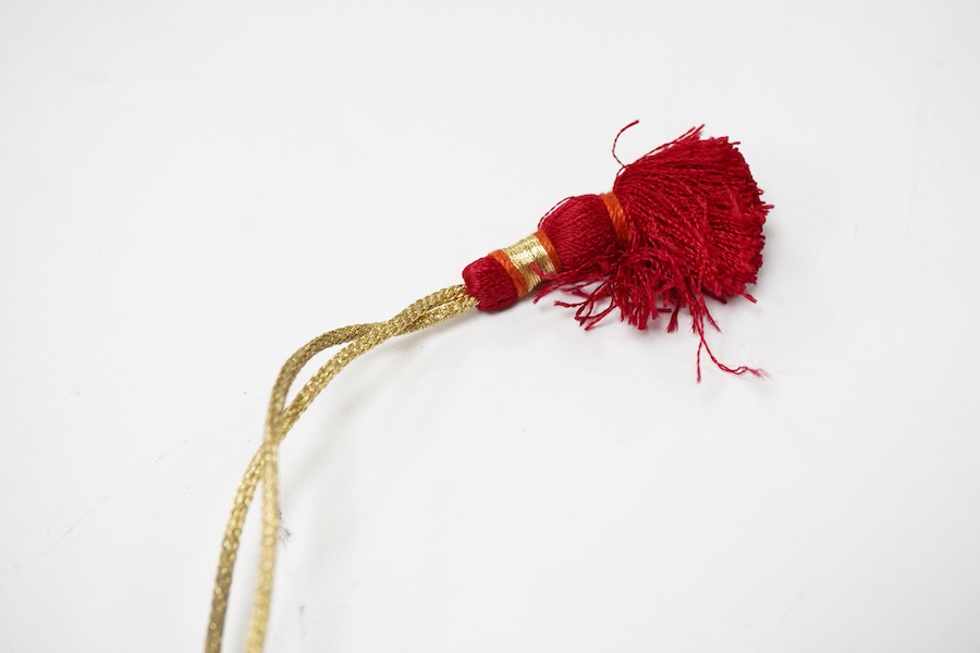 A tourmaline, emerald, seed pearl and diamond necklace, India, 20th century